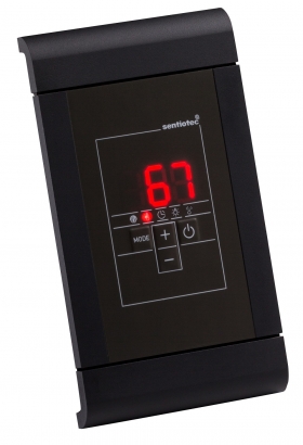 Regulace, řídící jednotka SENTIOTEC Sauna Control BLACK + ovládací element