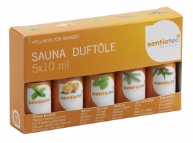 Set saunových aromat, 5 ks