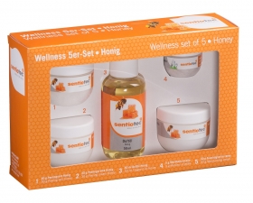 Wellness set doplňků a kosmetiky - Med