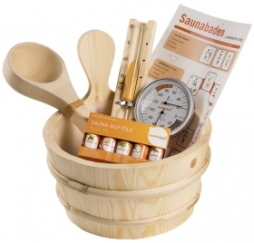 Sada saunových doplňků BASIC, 11ks